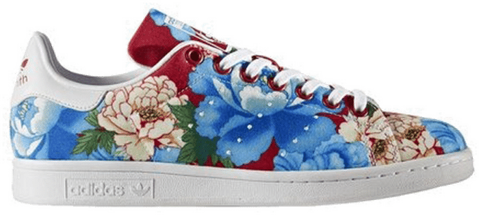 adidas Stan Smith Dark Red Floral (Women’s) BB5158