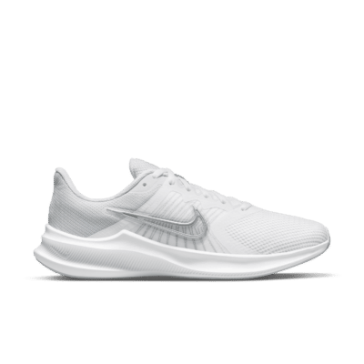 Nike Downshifter 11 White Metallic Silver (Women’s) CW3413-100