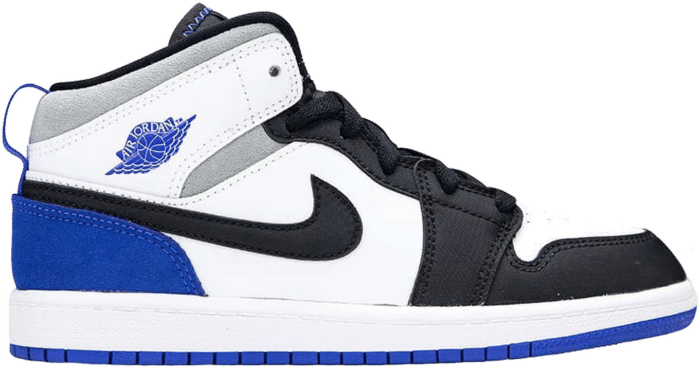 Jordan 1 Mid SE White Black Royal (PS 