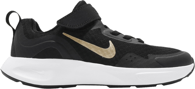 Nike Wearallday PS 'Black Metallic Gold' Black CJ3817-005 | Zwart