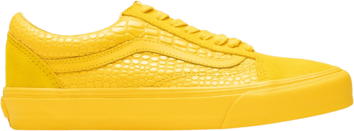 Vans Old Skool VLT LX ‘Croc Skin – Lemon Chrome’ Yellow VN0A4BVF2TR