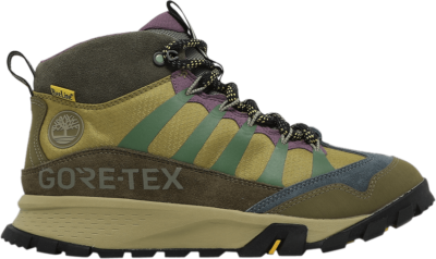 Timberland Bee Line x Garrison Trail Mid Hikers ‘Medium Blue Suede’ Green TB0A2NBC-078