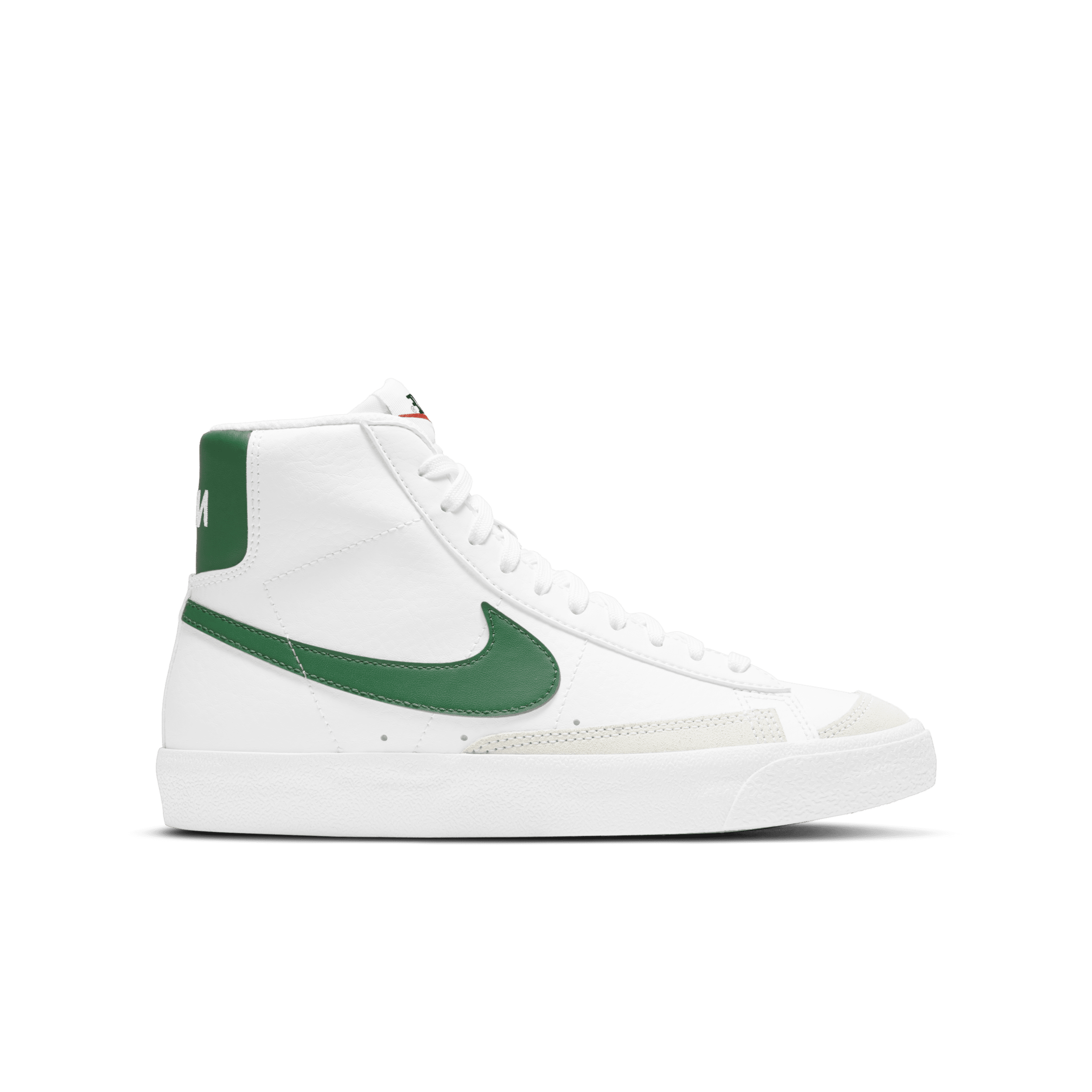 nike blazer white and green