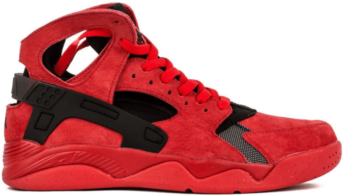 Nike air clearance huarache zwart rood