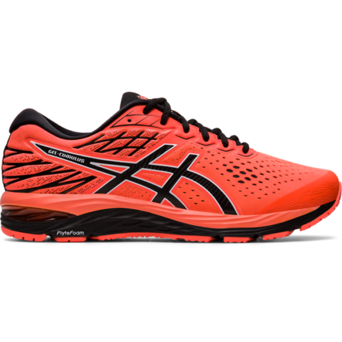 ASICS Gel Cumulus 21 Flash Coral Black Heren