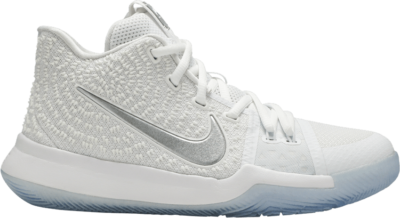 Nike Kyrie 3 GS ‘White Chrome’ White 859466-103