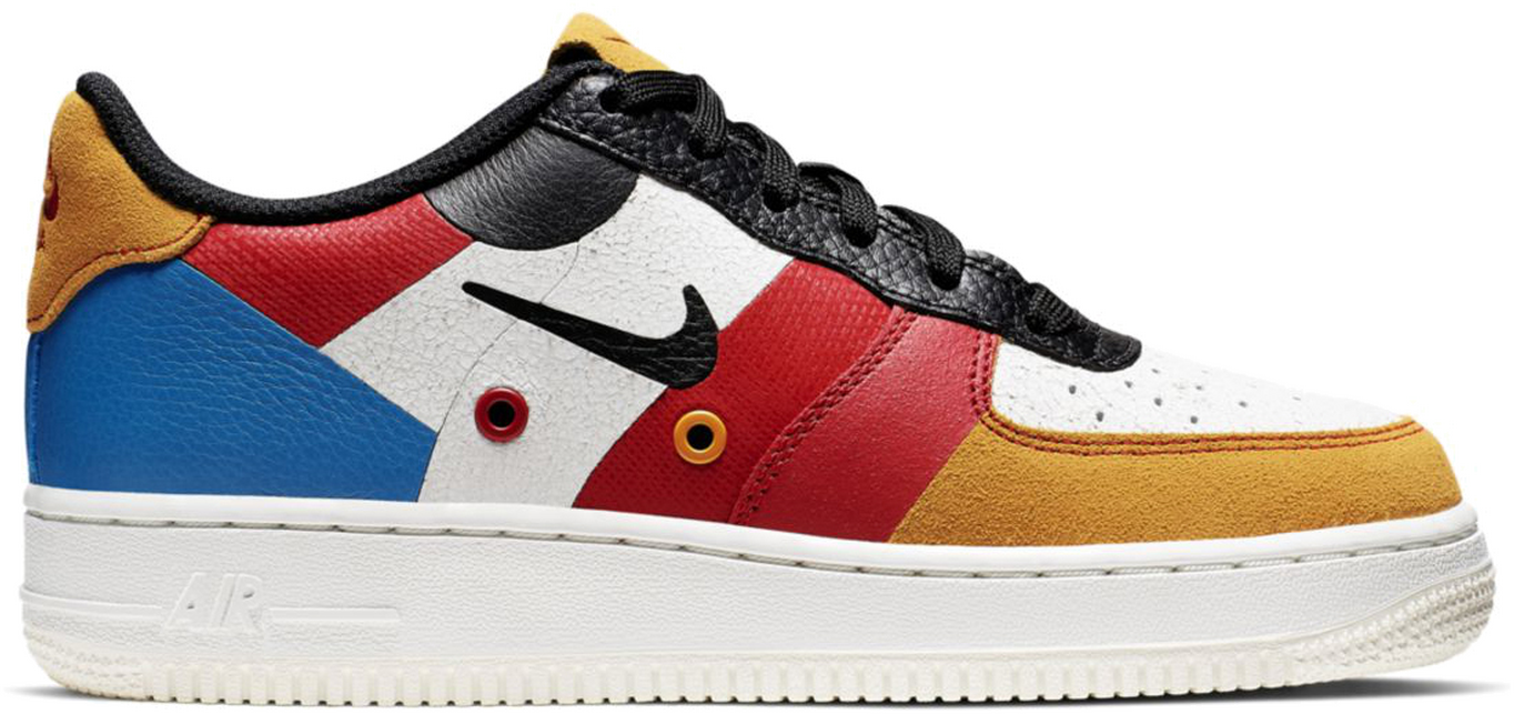 nike air force 1 low gs multicolor