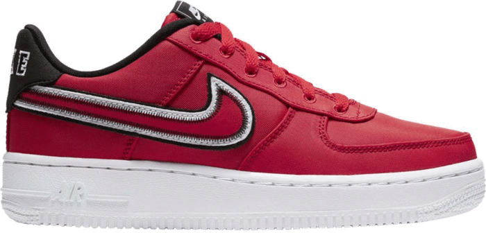 Nike Air Force 1 Low LV8 University Red White (GS) CD7405-600