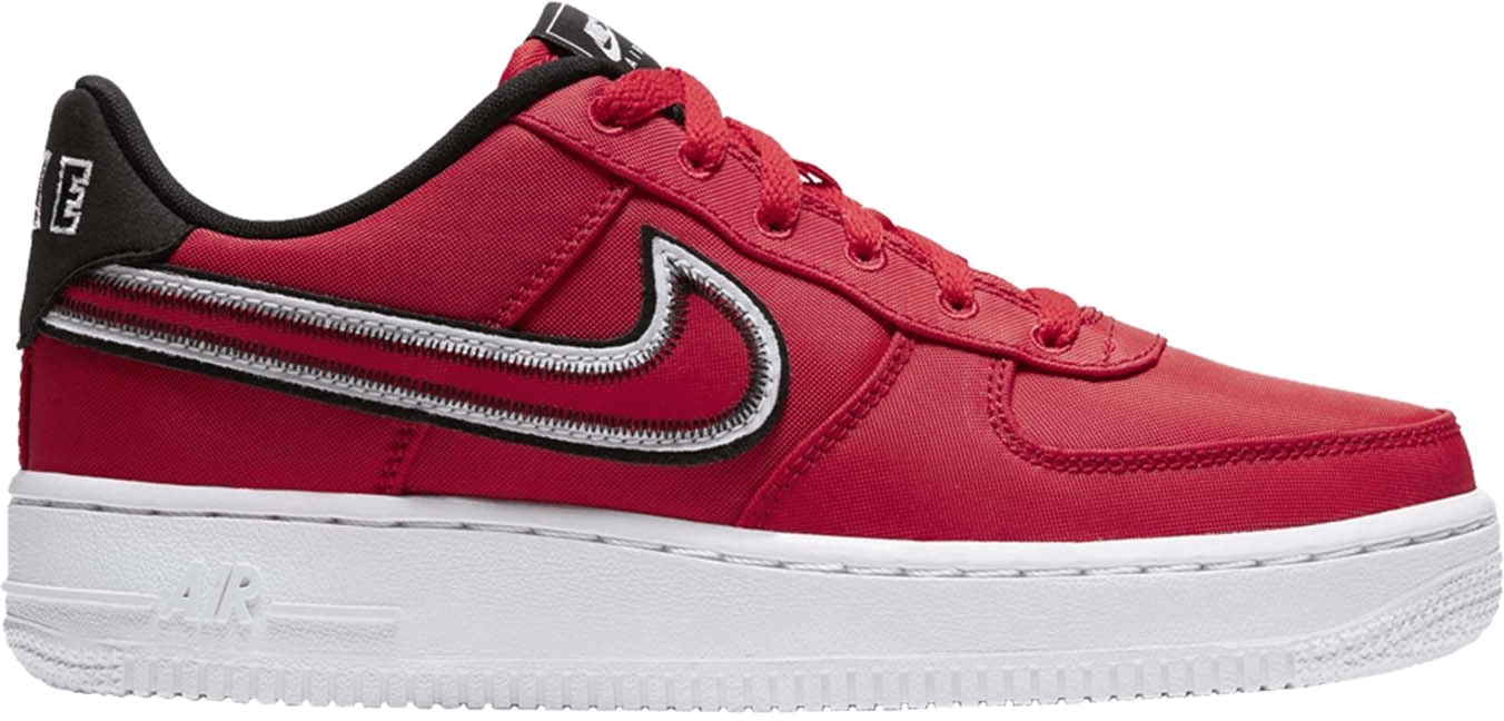 Nike Air Force 1 Low LV8 University Red White (GS) CD7405-600