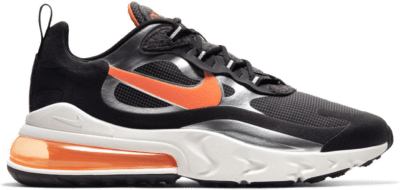 Nike Air Max 270 React Black Total Orange CQ4598-084