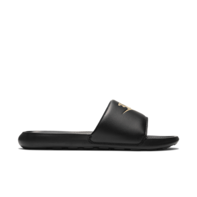 Nike Victori One Slide ‘Black Metallic Gold’ Black CN9675-006