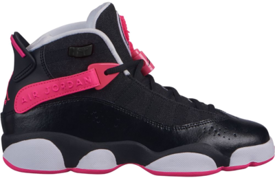 Jordan 6 Rings Black Hyper Pink White (GS) 323399-061