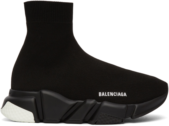 Balenciaga Speed Trainer White Heel 587286 W1703 1009