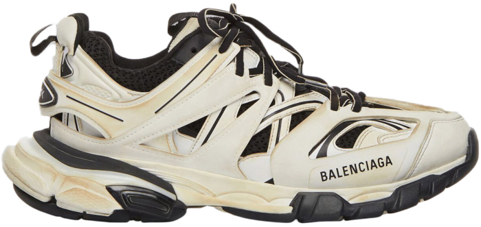 Balenciaga Track Worn Out White Black (W) 542436W1GC49010