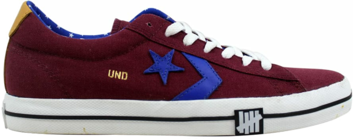 Converse Undefeated Pro Leather Vulc Oxford Burgundy 140687C