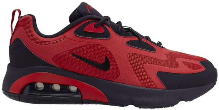 Nike Air Max 200 Habanero Black AQ2568-600 | Rood