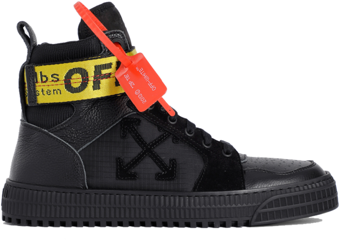OFF-WHITE Industrial Hi Top Black OMIA102R198000011010