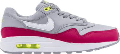 Nike Air Max 1 GS ‘Wolf Grey Rush Pink’ Grey 807602-016