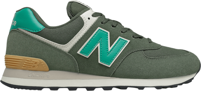 new balance 574 black and teal