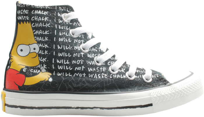 Converse Chuck Taylor All Star 70 Hi The Simpsons Bart I Will Not Waste Chalk 141390C