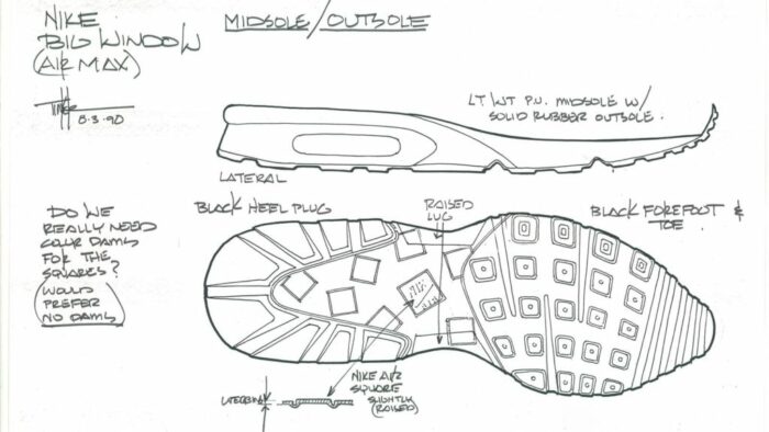 Nike Air Max bw classic tinker sketch