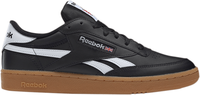 Reebok club c 85 black hot sale white gum