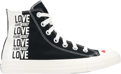 Converse Wmns Chuck Taylor All Star High ‘Love Fearlessly’ Black 567309F