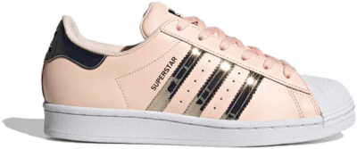 adidas Superstar Metallic Stripes Pink Tint (Women’s) FW5014