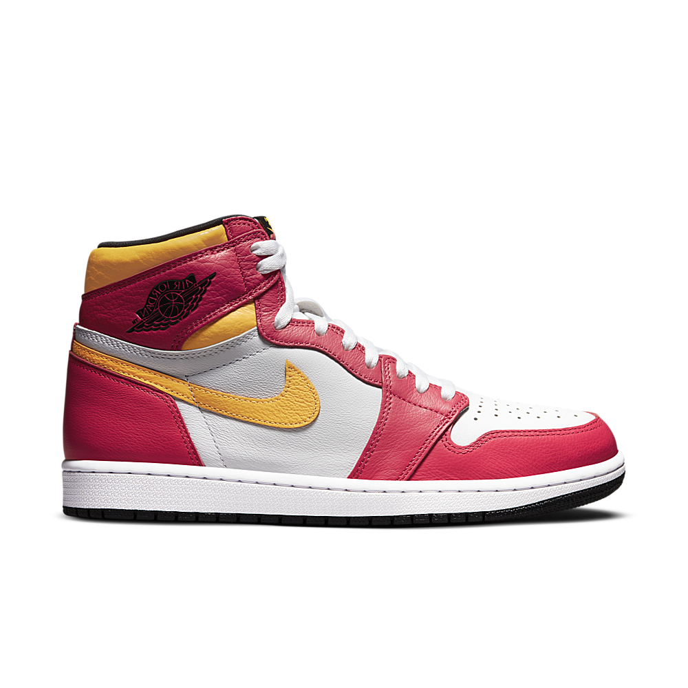 air jordan 1 retro high og red yellow