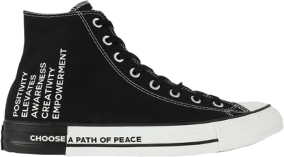 Converse Chuck Taylor All Star High ‘Seek Peace – Black’ Black 165766F