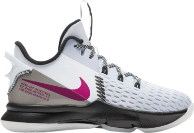 Nike LeBron Witness 5 GS ‘Grey Fireberry’ Grey CT4629-008