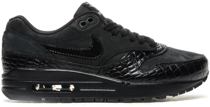 Nike Nike Wmns Air Max 1 Black Croc  454746-004