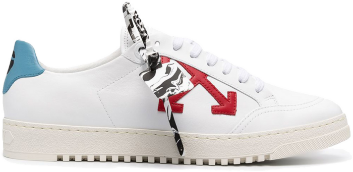 OFF-WHITE 2.0 Low Top White Red Arrow SS21 OMIA042R21LEA0020125