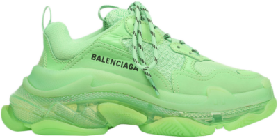Balenciaga Triple S Soft Neon Green Clear Sole (W) 544351W2CF13801