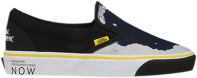 Vans National Geographic x Classic Slip-On ‘Then Now Glacier’ Black VN0A4U38WT31