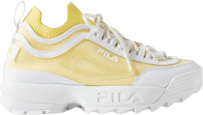 Fila Wmns Disruptor 2 Sock Monomesh ‘Urban Outfitters Exclusive’ Yellow 5XM00989-141