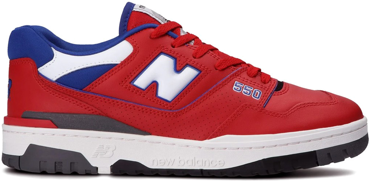 red blue and white new balance