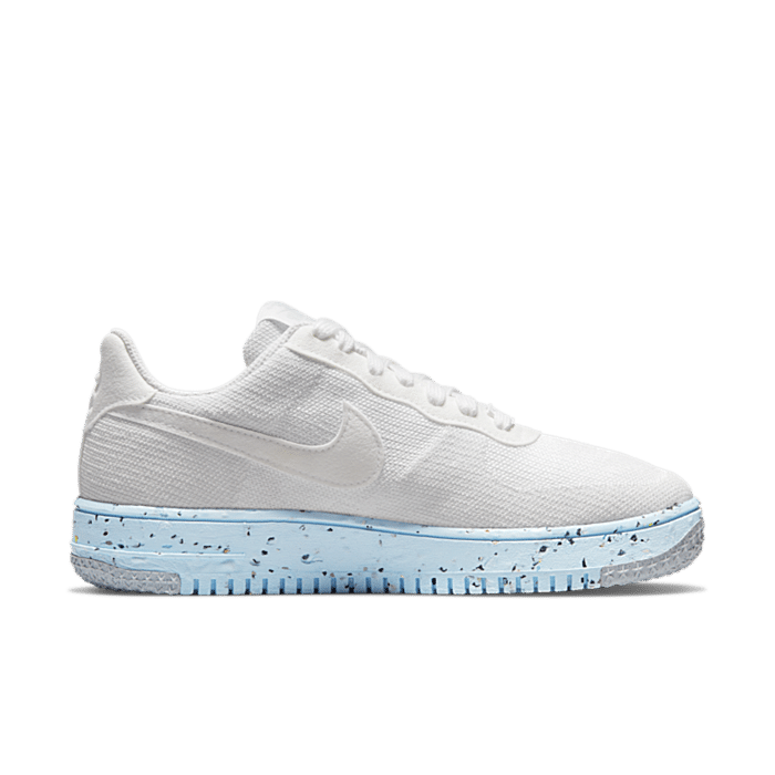 Nike Air Force 1 Low Crater Flyknit White Ice Blue (Women’s) DC7273-100