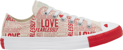 Converse Wmns Chuck Taylor All Star Low ‘Love Fearlessly’ Cream 567311F