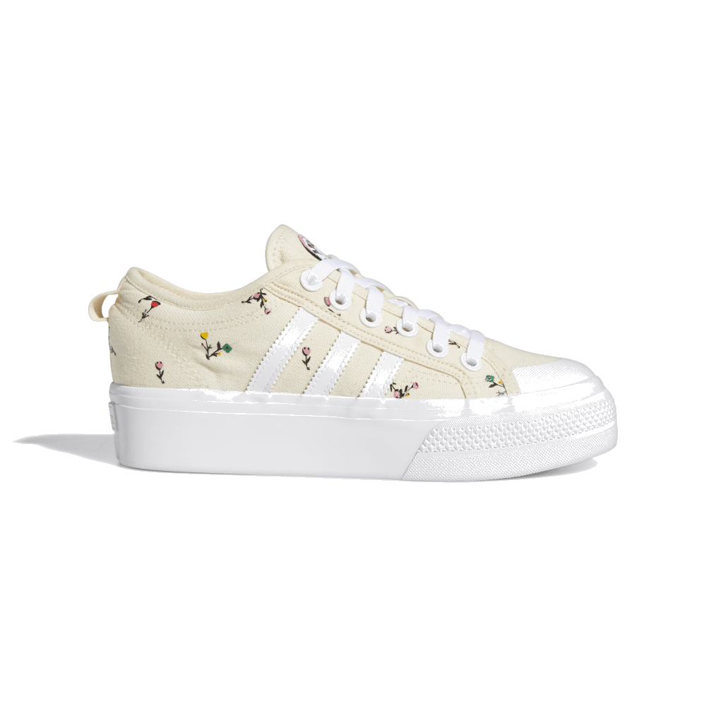 adidas Nizza Platform Cloud White H02682 | Wit