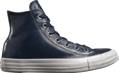 Converse Wmns Chuck Taylor All Star Crinkled Patent Leather Hi ‘Midnight Navy’ Blue 557938C