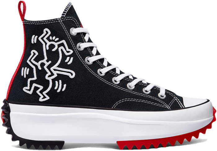 Converse Converse WMNS x Keith Haring Run Star Hike High Black Red (2021)  171859C-001