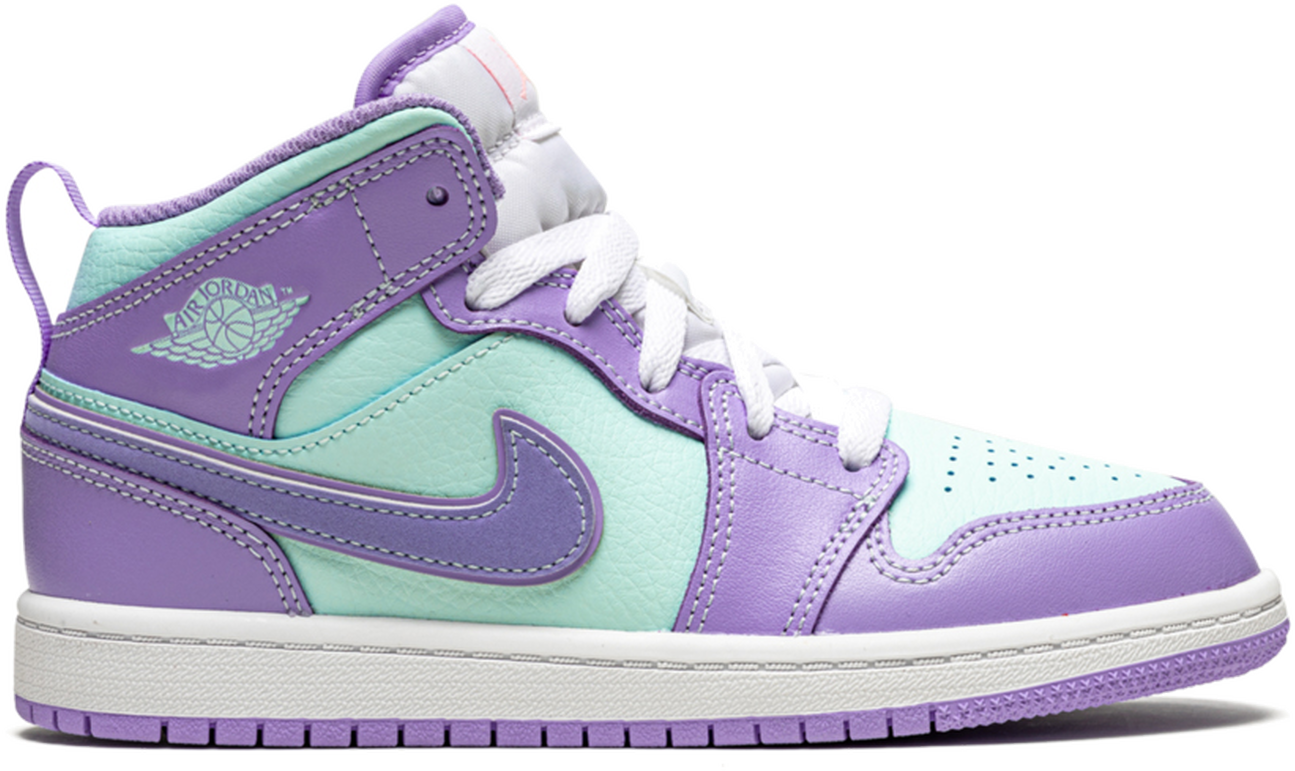 nike aqua purple