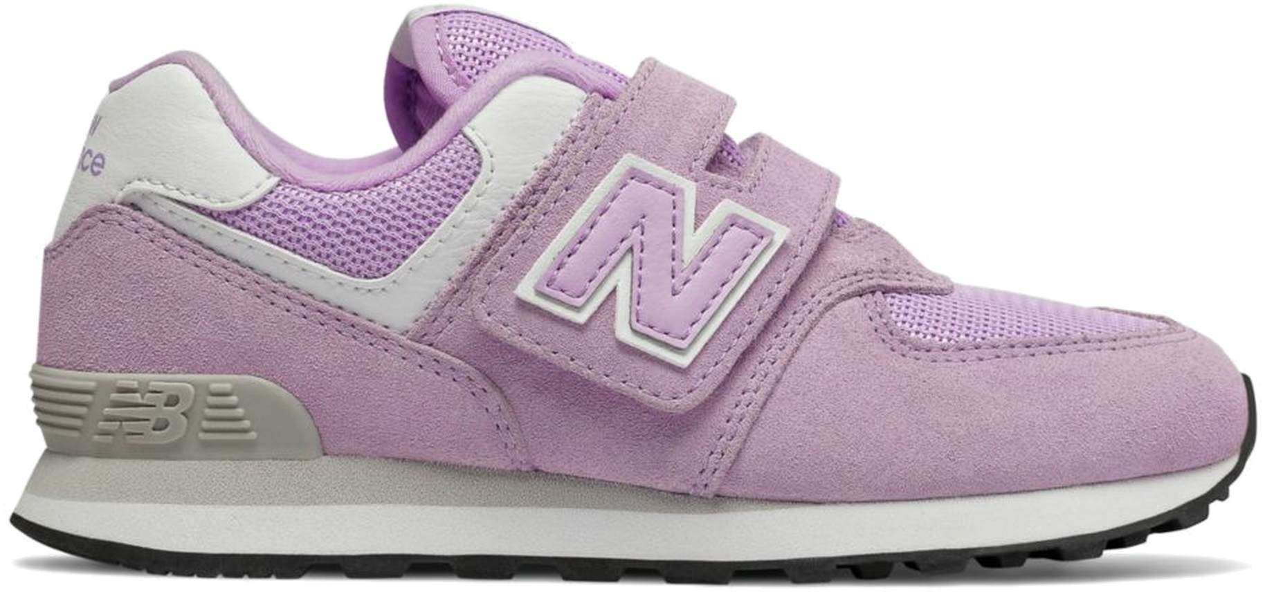 New Balance Hook and Loop 574 Cashmere/White