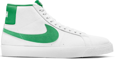 Nike SB Zoom Blazer Mid Summit White Lucky Green 864349-106