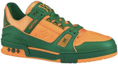 Louis Vuitton Trainer Green Orange 1A8WFY