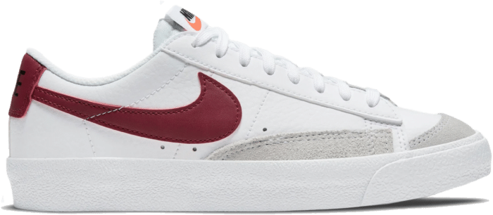 Nike Blazer Low 77 White Team Red (GS) DA4074-102 | Wit