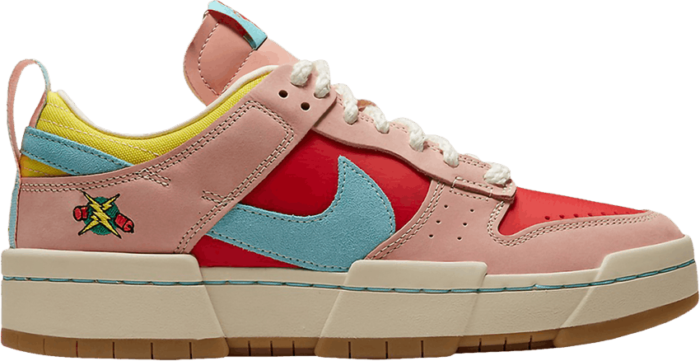 Nike Wmns Dunk Low Disrupt ‘Chinese New Year – Firecracker’ Pink DD8478-641