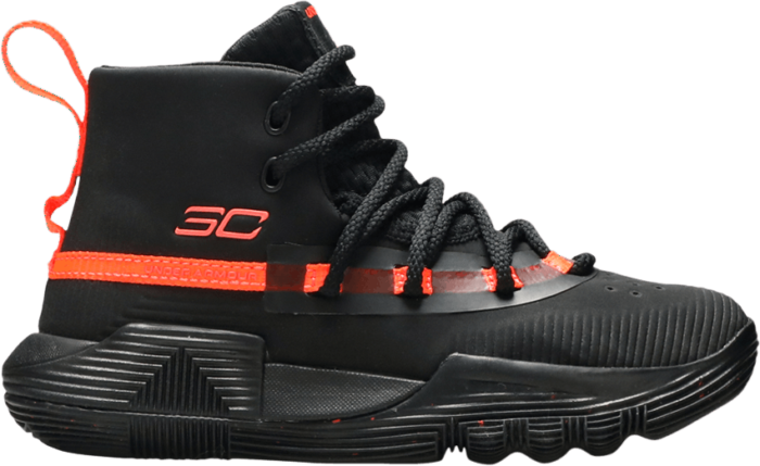 Under Armour Curry 3Zer0 2 PS ‘Black After Burn’ Black 3020425-001