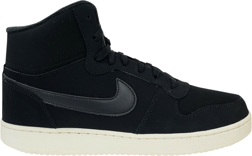 nike ebernon mid black